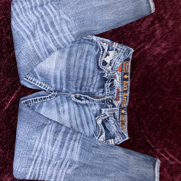 #111 True Religion Light Blue Denim Jeans - Picture 2 of 14